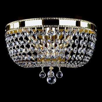 Настенный светильник Artglass Ciara Dia 350 Polished CE  фото, kupilegko.ru