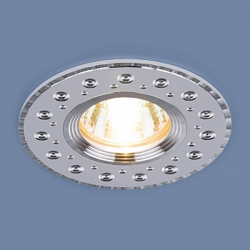 Встраиваемый светильник Elektrostandard 2008 MR16 WH белый 4690389066405  фото, kupilegko.ru