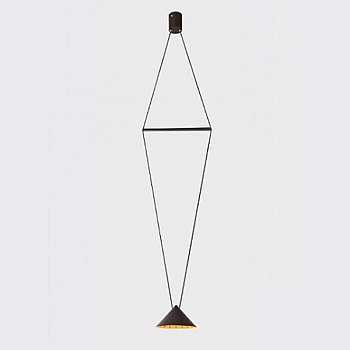 Подвесной светодиодный светильник Italline IT03-1430 black/orange  фото, kupilegko.ru