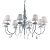 Подвесная люстра Ideal Lux Blanche SP8 Bianco 035574  фото, kupilegko.ru
