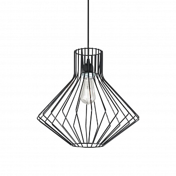 Подвесной светильник Ideal Lux Ampolla-4 SP1 Nero 167497  фото, kupilegko.ru