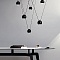 Подвесной светодиодный светильник Italline IT03-1424 black