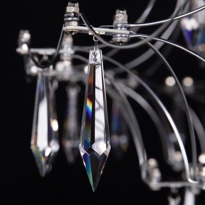 Подвесная светодиодная люстра Loft IT 10259/800 Silver Asfour  фото, kupilegko.ru