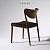 Marcel Walnut/Fabric Комплект из 4 стульев Ritzwell  фото, kupilegko.ru
