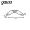 Коннектор гибкий Gauss TR118  фото, kupilegko.ru