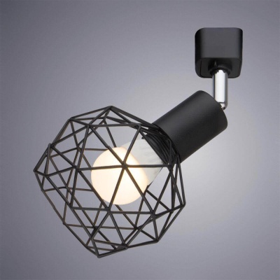 Трековый светильник Arte Lamp A6141PL-1BK  фото, kupilegko.ru