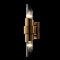 Бра, светильник настенный накладной Crystal Lux Justo AP2 Brass  фото, kupilegko.ru
