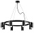 Подвесная люстра Lightstar Rullo (571018+214437-8+202430-8) LR0183780  фото, kupilegko.ru