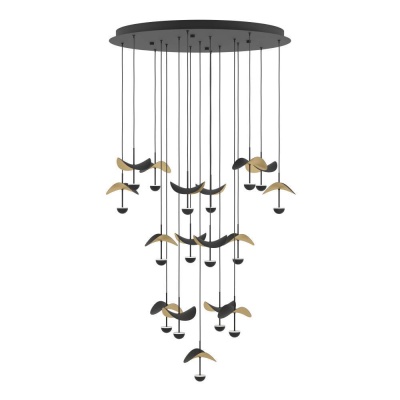 Подвесная светодиодная люстра Eglo 390341  фото, kupilegko.ru