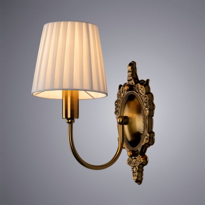Бра, светильник настенный накладной Arte Lamp A7301AP-1PB  фото, kupilegko.ru