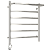 Полотенцесушитель электрический Стилье Формат 20 ТЛ 500х500 (Полка + 4) П16 00521-5050 AV  фото, kupilegko.ru