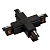 Коннектор X-образный Arlight LGD-4TR-Con-X-BK 026143  фото, kupilegko.ru