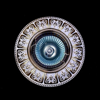 Встраиваемый светильник Artglass Spot 50 White Gold  фото, kupilegko.ru