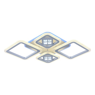 Потолочная светодиодная люстра Profit Light 18024/2+2 WHT  фото, kupilegko.ru