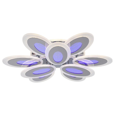 Потолочная светодиодная люстра Profit Light 8091/6+3 CHR  фото, kupilegko.ru