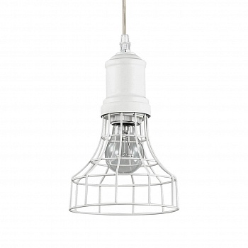 Подвесной светильник Ideal Lux Cage SP1 Plate 122632  фото, kupilegko.ru