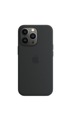 Чехол-крышка Apple MM2K3ZE/A MagSafe для iPhone 13 Pro, силикон, тёмная ночь  фото, kupilegko.ru