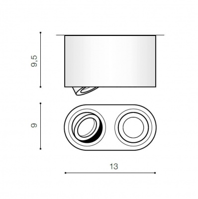 Потолочный светильник Azzardo Brant 2 AZ2821  фото, kupilegko.ru
