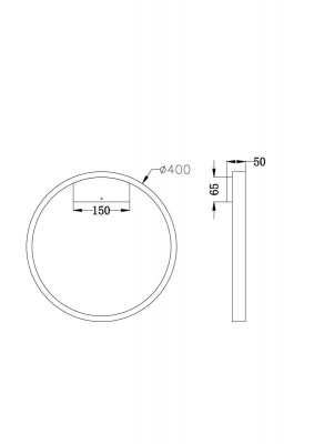 Настенный светильник Maytoni Rim MOD058WL-L25W4K  фото, kupilegko.ru
