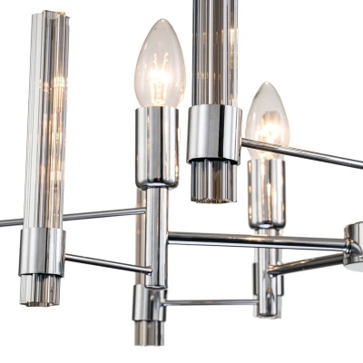 Подвесная люстра Indigo Favara 11040/5P Chrome V000457  фото, kupilegko.ru