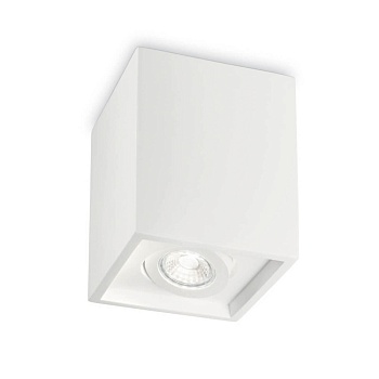Потолочный светильник Ideal Lux Oak PL1 Square Bianco 150468  фото, kupilegko.ru