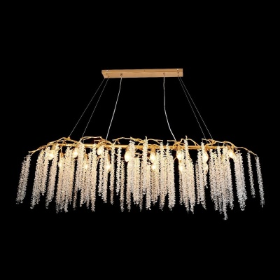 Подвесная люстра Gerhort G31327/14L GD+CL  фото, kupilegko.ru