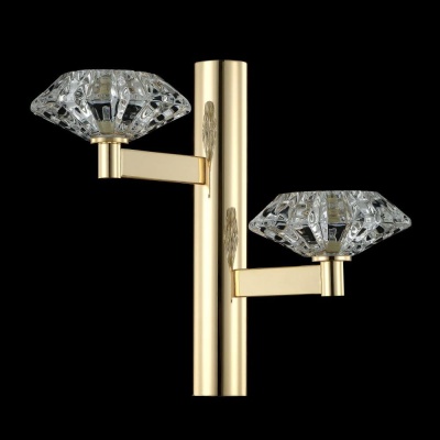 Бра, светильник настенный накладной Crystal Lux Rebeca AP2 Gold  фото, kupilegko.ru