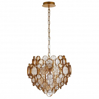 Подвесной светильник Crystal Lux Deseo SP6 D460 Gold  фото, kupilegko.ru