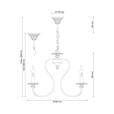 Подвесная люстра Lucia Tucci Salerno 138.7  фото, kupilegko.ru