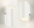 Настенный светильник Italline Danny W1 white  фото, kupilegko.ru