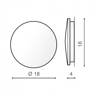 Настенный светильник Azzardo Ancona Wood M AZ2715  фото, kupilegko.ru