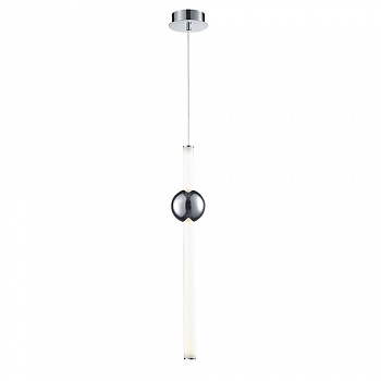 Подвесной светодиодный светильник Lumien Hall Greniya LH8023/1PB-CR-WT  фото, kupilegko.ru