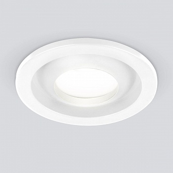 Встраиваемый светодиодный светильник Elektrostandard 25022/Led 5W 4200K WH белый 4690389177217 (встраиваемые)  фото, kupilegko.ru