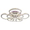 Потолочная светодиодная люстра Profit Light 8038/4+4 CHR  фото, kupilegko.ru