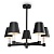 Подвесная люстра Maytoni Tet-a-tet MOD104PL-05B  фото, kupilegko.ru