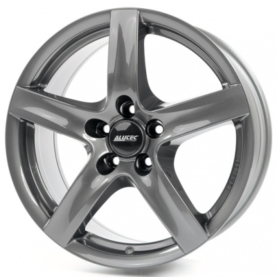 Литые колесные диски Alutec GRIP 7.5x18 5x112 ET39 D66.6 Серый тёмный глянцевый (GR75839B62-7)  фото, kupilegko.ru