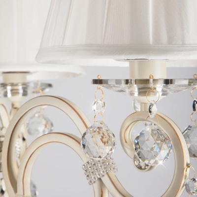 Торшер Eurosvet 12075/3F белый Strotskis  фото, kupilegko.ru