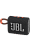 Колонка портативная  JBL GO 3, черно-оранжевая  фото, kupilegko.ru