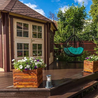 Уличный наземный светильник Elektrostandard 1508 1508 TECHNO серый  фото, kupilegko.ru