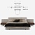 Horizonte Nightstand Ghiaccio/Argilla Кровать Minotti  фото, kupilegko.ru