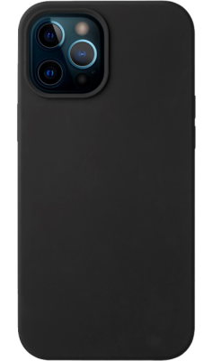 Чехол-крышка Deppa для Apple iPhone 12 Pro Max, термополиуретан, черный  фото, kupilegko.ru