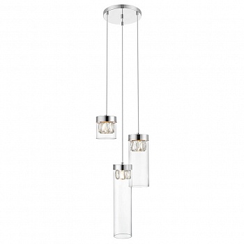 Подвесной светильник Zumaline Gem P0389-03D-F4AC  фото, kupilegko.ru