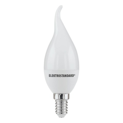 Светодиодная лампа Elektrostandard СDW Свеча на ветру СDW LED D 6W 3300K E14  фото, kupilegko.ru