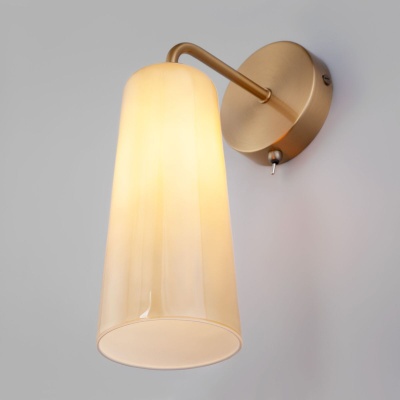 Бра, светильник настенный накладной Eurosvet 70137/1 латунь  фото, kupilegko.ru