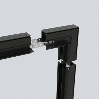 Коннектор L-образный внутренний Feron LD2005 41982  фото, kupilegko.ru