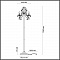 Торшер Odeon Light Versia 4977/3F  фото, kupilegko.ru