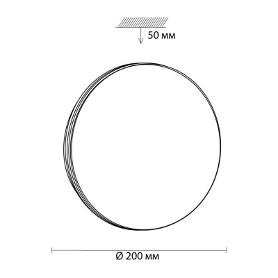 Настенно-потолочный светильник Sonex Smalli 3016/AL  фото, kupilegko.ru