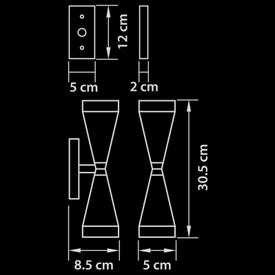 Бра, светильник настенный накладной Lightstar 807626  фото, kupilegko.ru