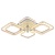 Потолочная светодиодная люстра Profit Light 8049/4+2 WHT  фото, kupilegko.ru