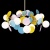 Подвесная люстра Loft IT Matisse 10008/12 Mult  фото, kupilegko.ru